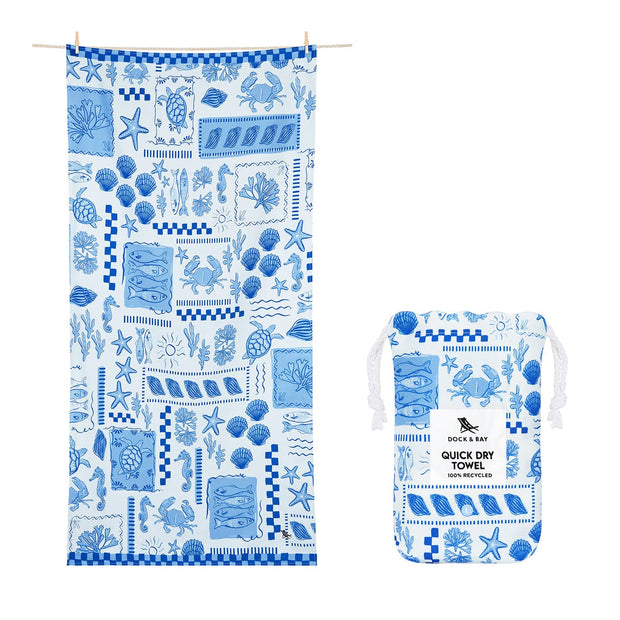 Dock & Bay Quick Dry Towels - Grecian Shores