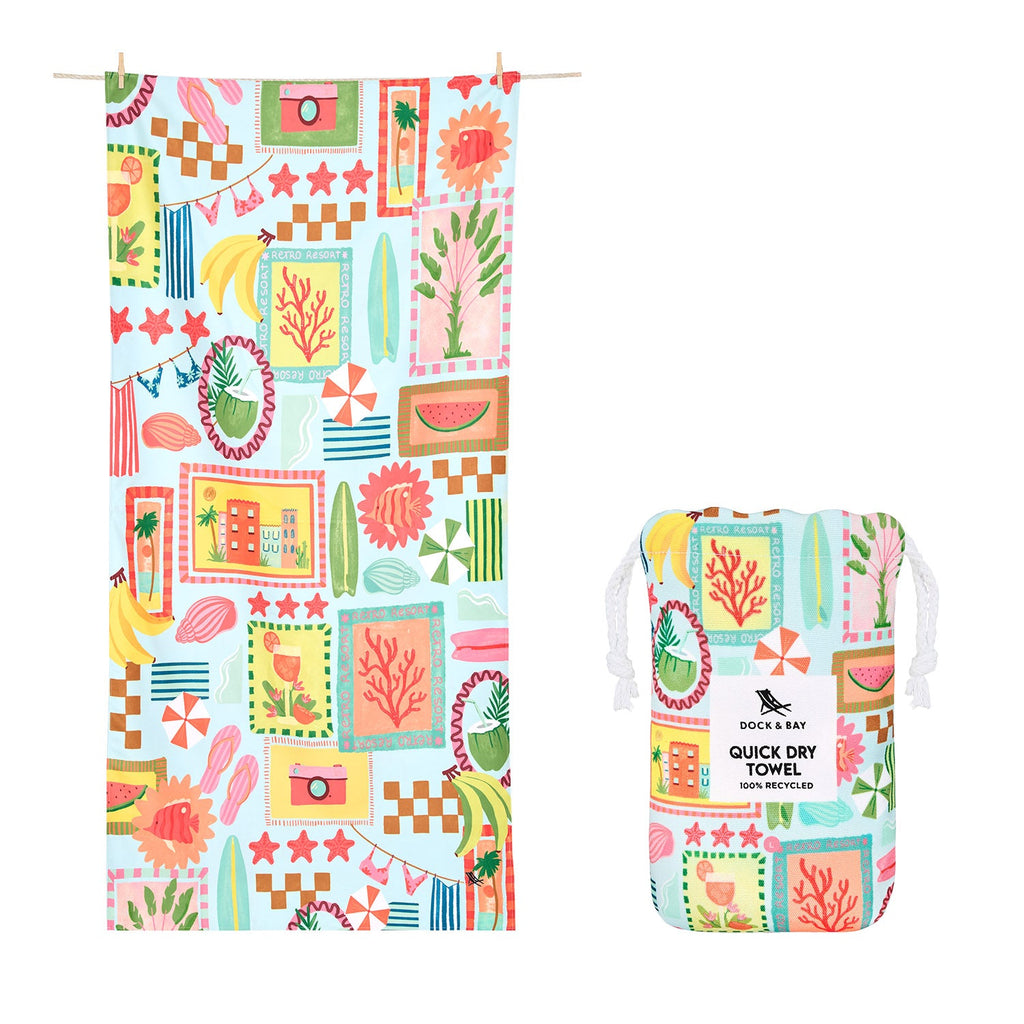 Dock & Bay Quick Dry Towel - Wish You Were Here