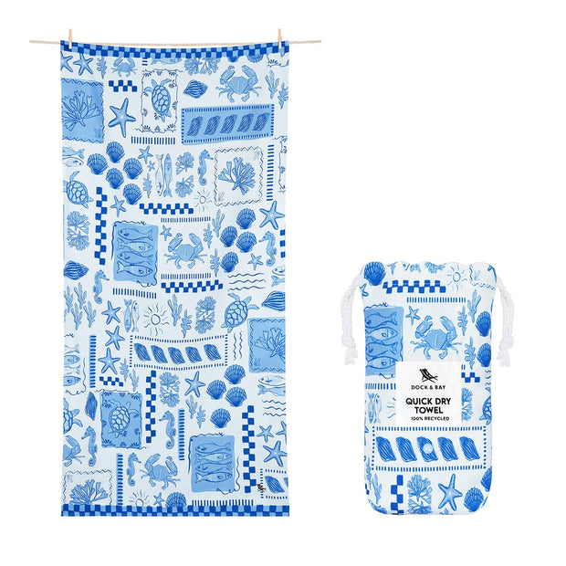 Dock & Bay Quick Dry Towels - Grecian Shores