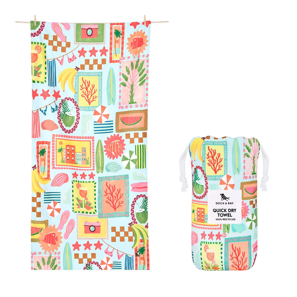 Dock & Bay Quick Dry Towel - Wish You Were Here