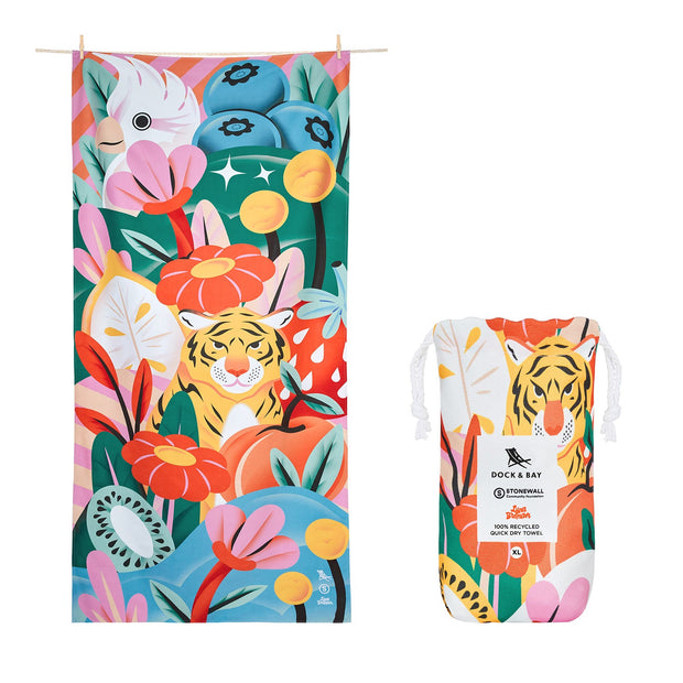 Dock & Bay Quick Dry Towel - Tropic Like It's Hot - Outlet