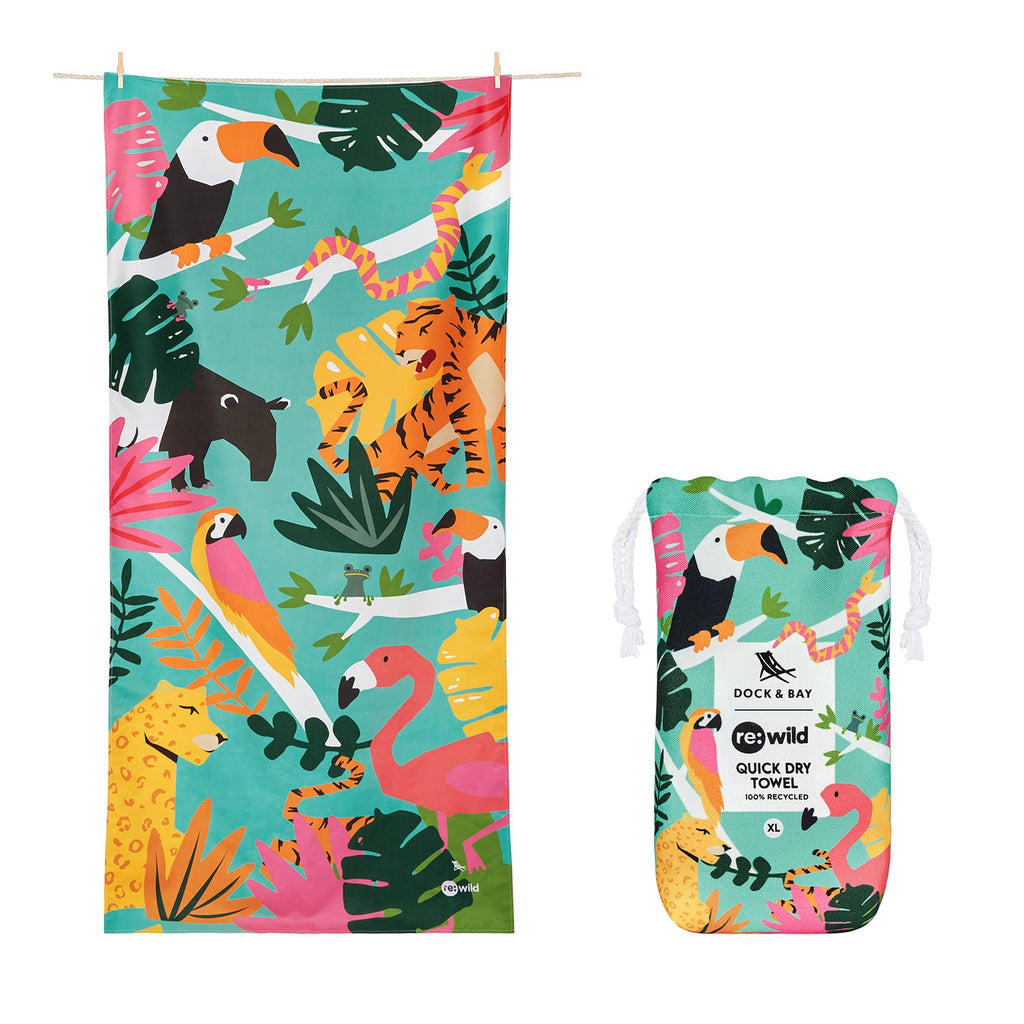 Dock & Bay Quick Dry Towel - Wild Things