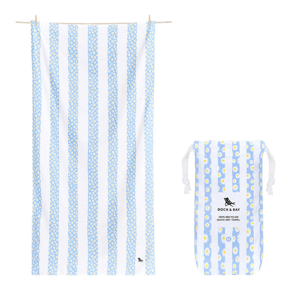 Dock & Bay Quick Dry Towel - Daisy Daze - Outlet