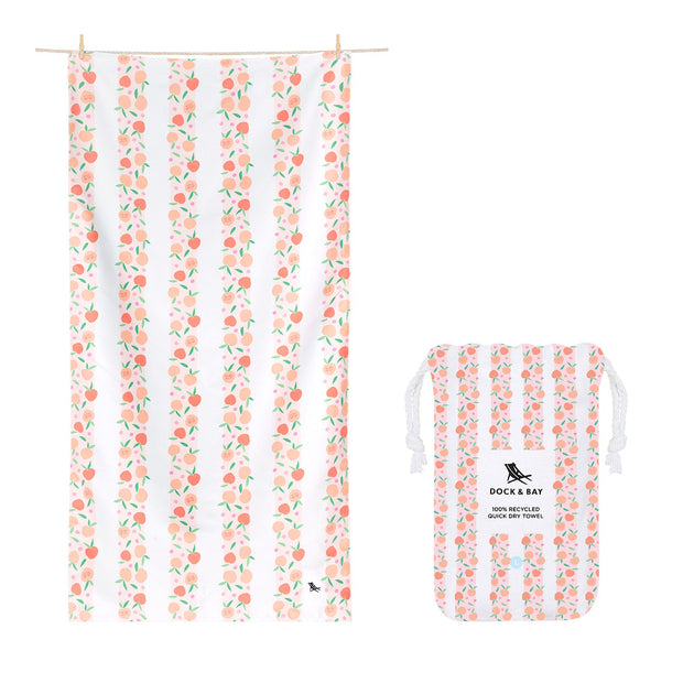 Dock & Bay Kids Beach Towels - Peach Party - Outlet