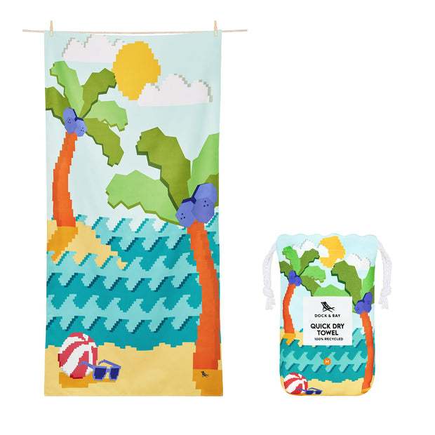 Dock & Bay Kids Beach Towel - Build-A-Beach - Outlet