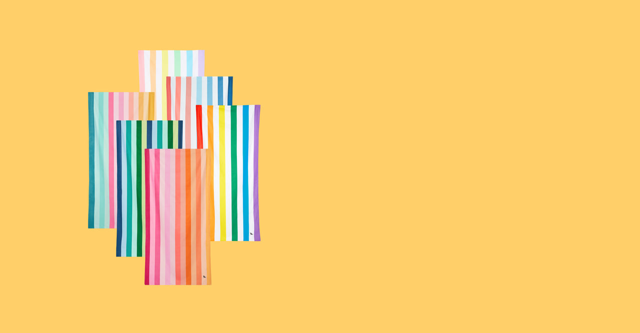 Dock & Bay Quick Dry Towel - Rainbow Shores (Set of 6)