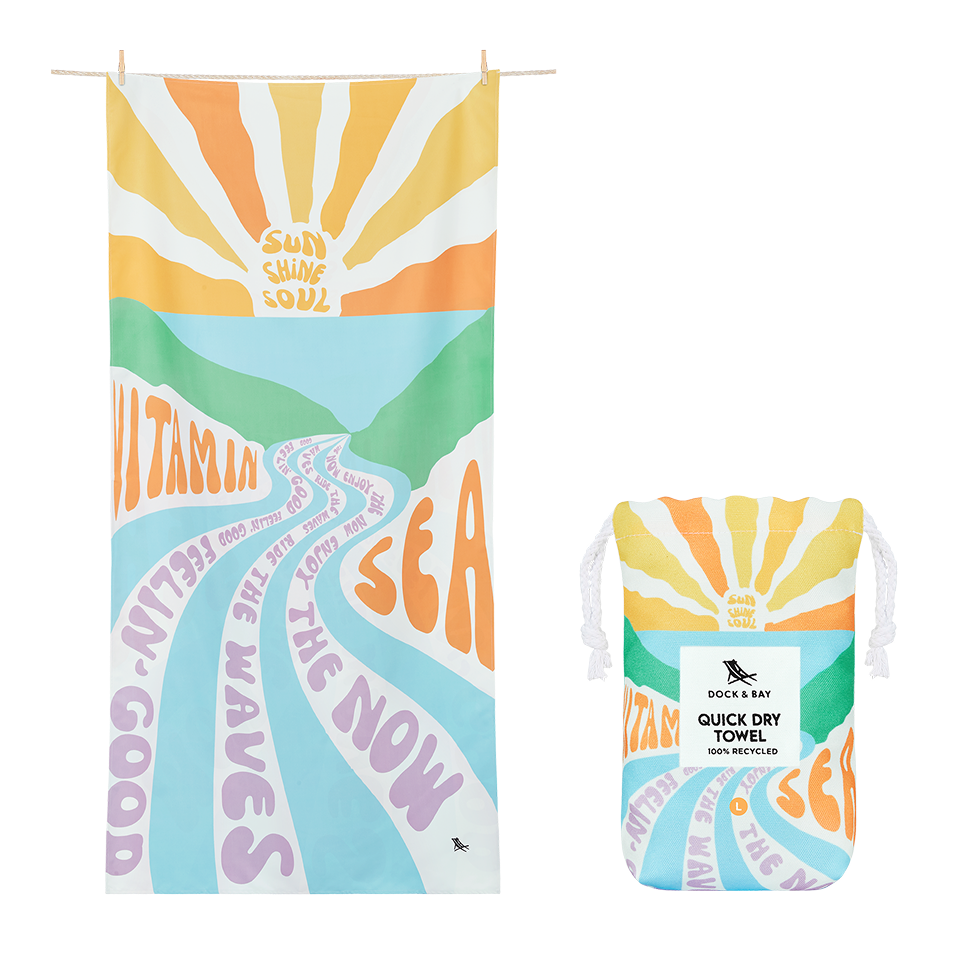 Dock & Bay Quick Dry Beach Towels