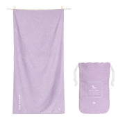 Dock & Bay Quick Dry Towels - Meadow Lilac - Customised Embroidery Personalised for You
