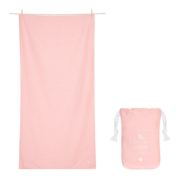 Dock & Bay Quick Dry Gym & Sports Towels - Island Pink - Outlet