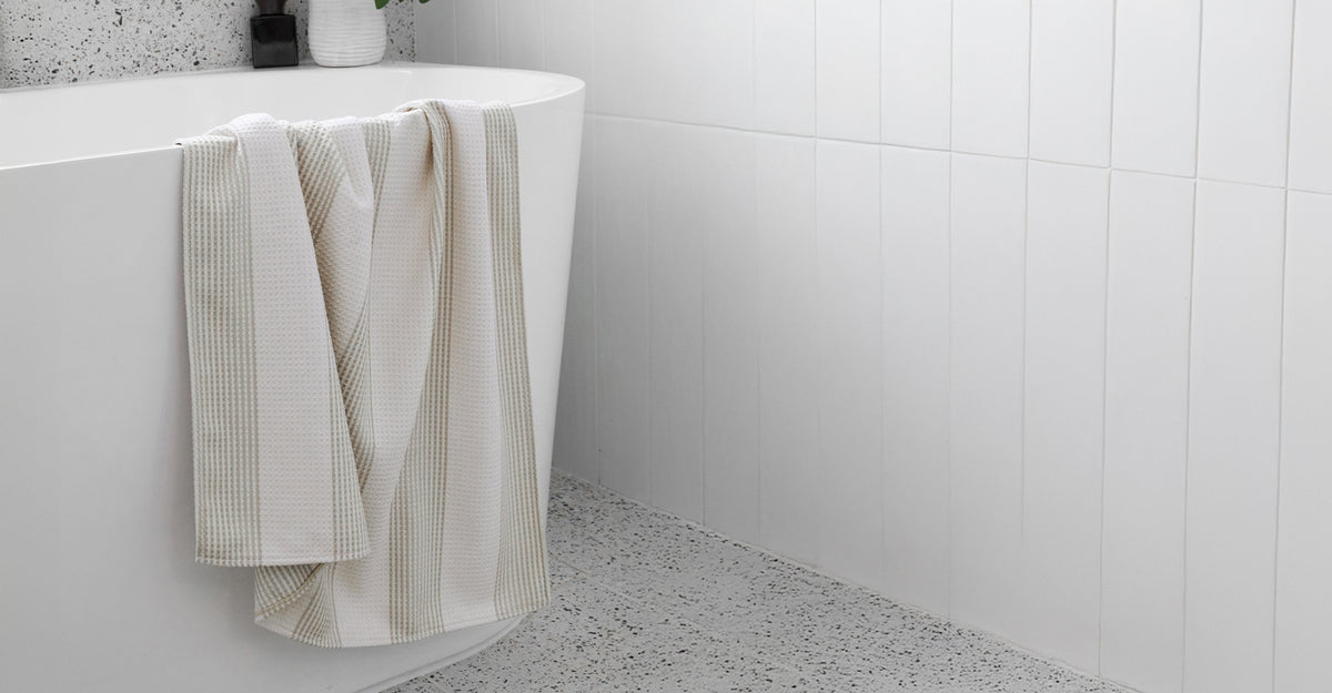 Dock & Bay Quick Dry Bath Towel - Coconut Cream