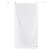 Dock & Bay Quick Dry Bath Towel - Crystal White - Customised Embroidery Personalised for You - Outlet