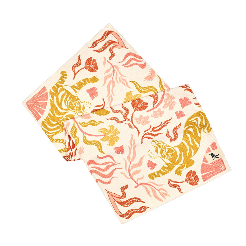 Dock & Bay Quick Dry Bath Towel - Tiger Palm
