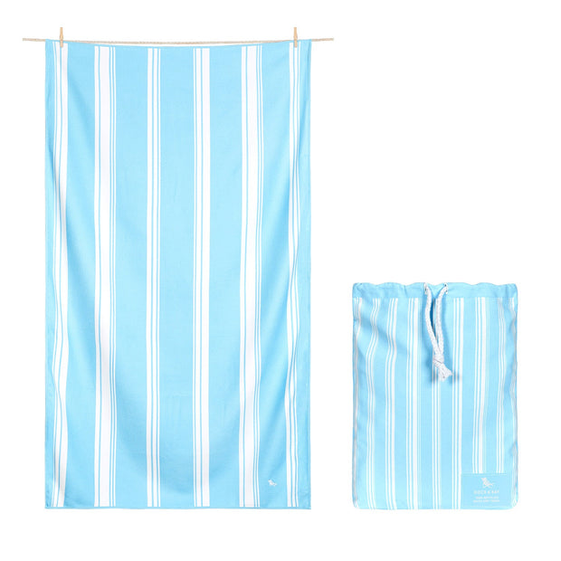 Dock & Bay Quick Dry Bath Towel - Chamomile Blue - Outlet