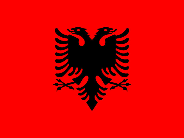 Flag Albania