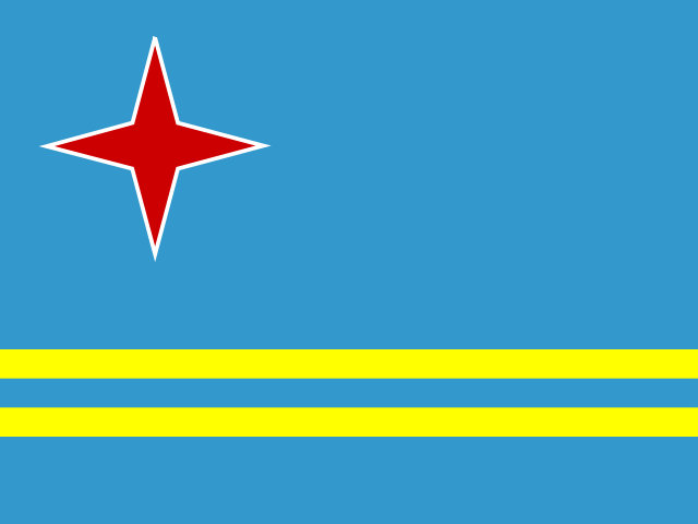 Flag Aruba