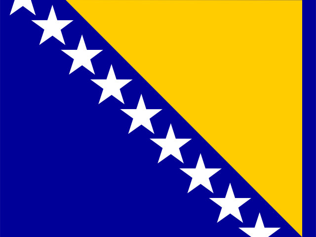 Flag Bosnia & Herzegovina