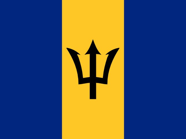 Flag Barbados