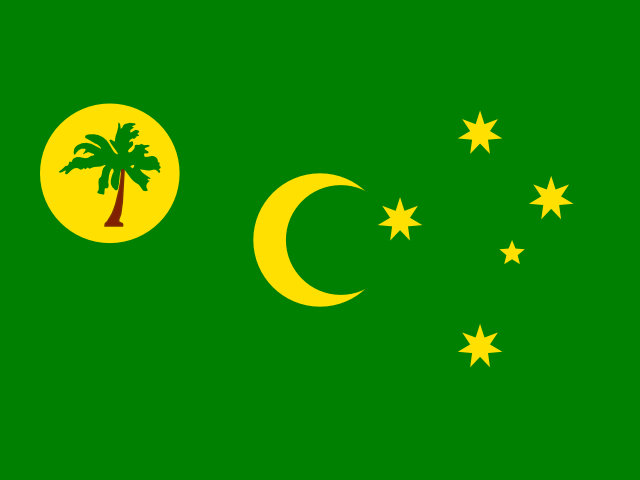 Flag Cocos (Keeling) Islands