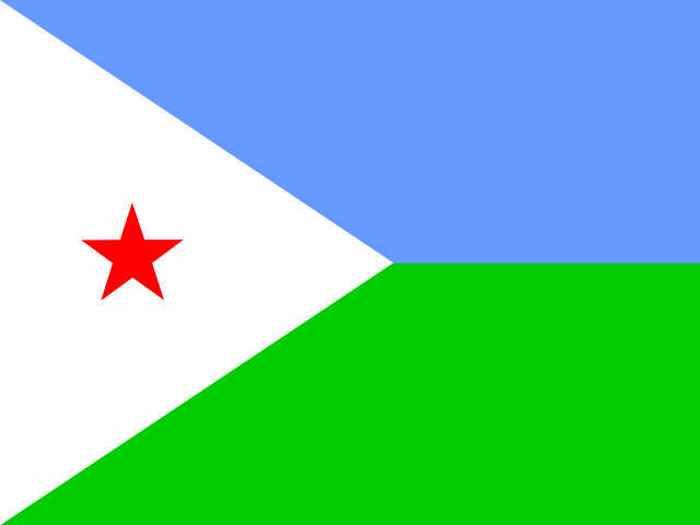Flag Djibouti