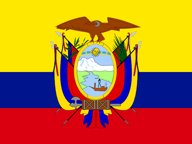 Flag Ecuador