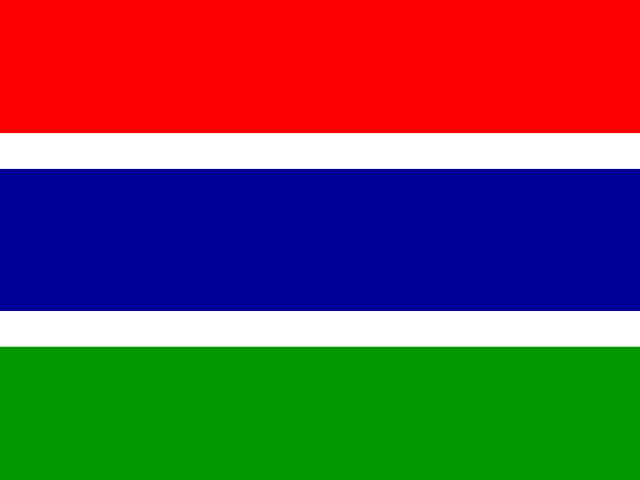Flag Gambia