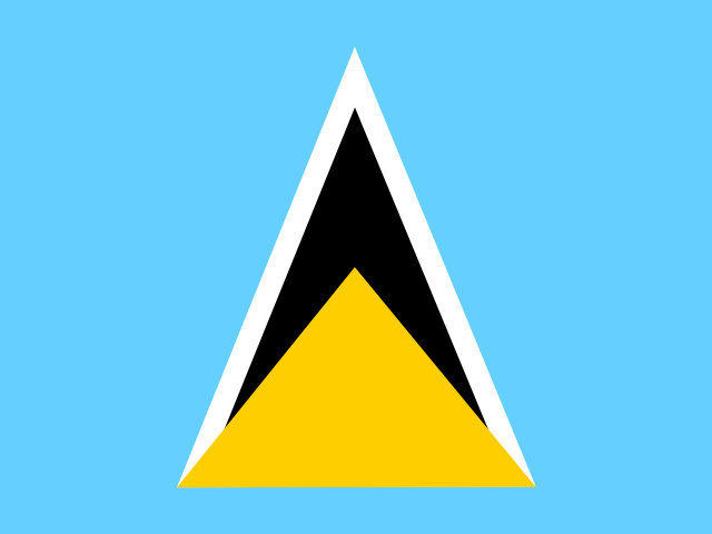 Flag St. Lucia