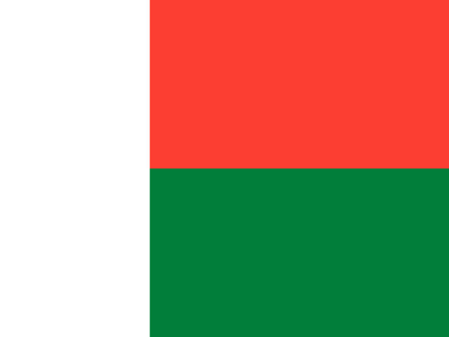 Flag Madagascar
