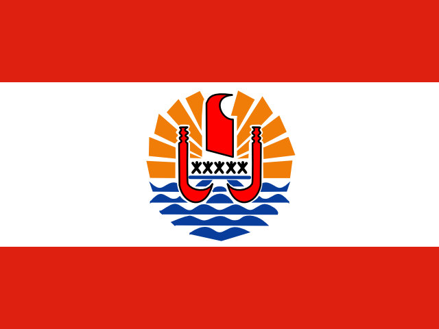 Flag French Polynesia