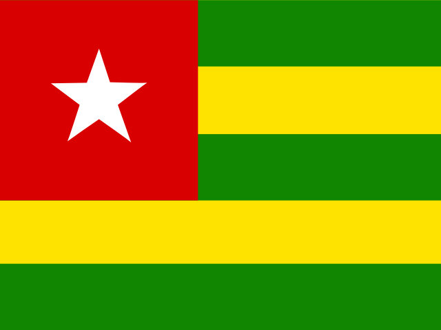 Flag Togo