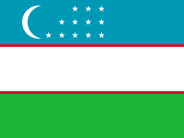 Flag Uzbekistan